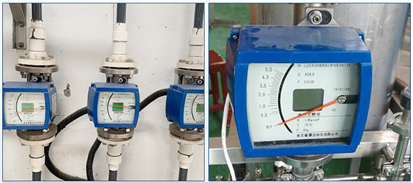 不銹鋼浮子流量計(jì)現(xiàn)場(chǎng)安裝使用圖
