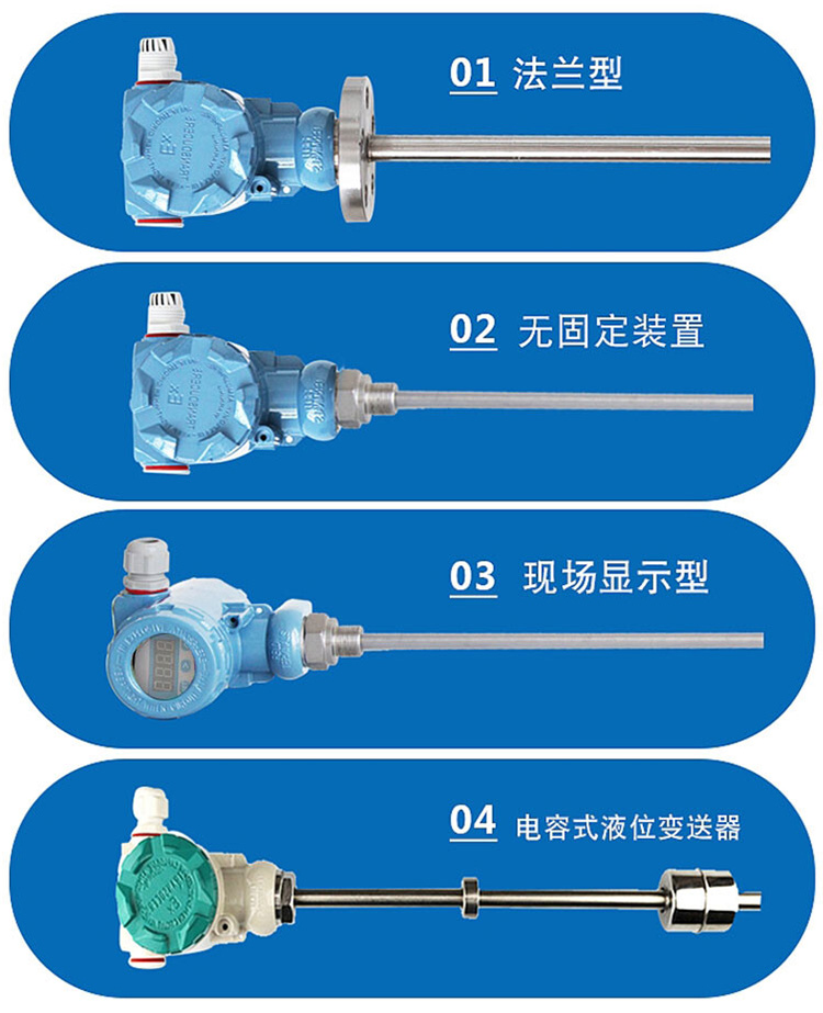 遠(yuǎn)傳磁浮球液位計分類圖